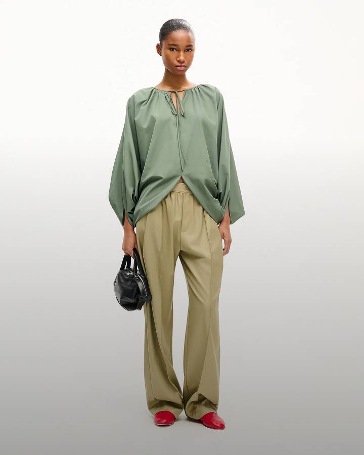 KENZO プリーツスカート オレンジ 緑 ケンゾーKENZO フラワープリントオープンカラー半袖レーヨンシャツ 黄